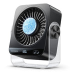 Quiet Desk Cooling Fan with Digital Display