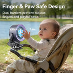 Portable Clip-On Turbo Fan 100 Speeds